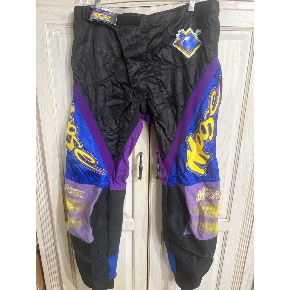 VTG Motocross Moose Off Road 36" Racing Pants Supercross Dirt Bike Y2K